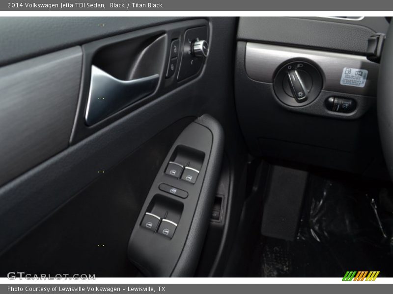 Black / Titan Black 2014 Volkswagen Jetta TDI Sedan