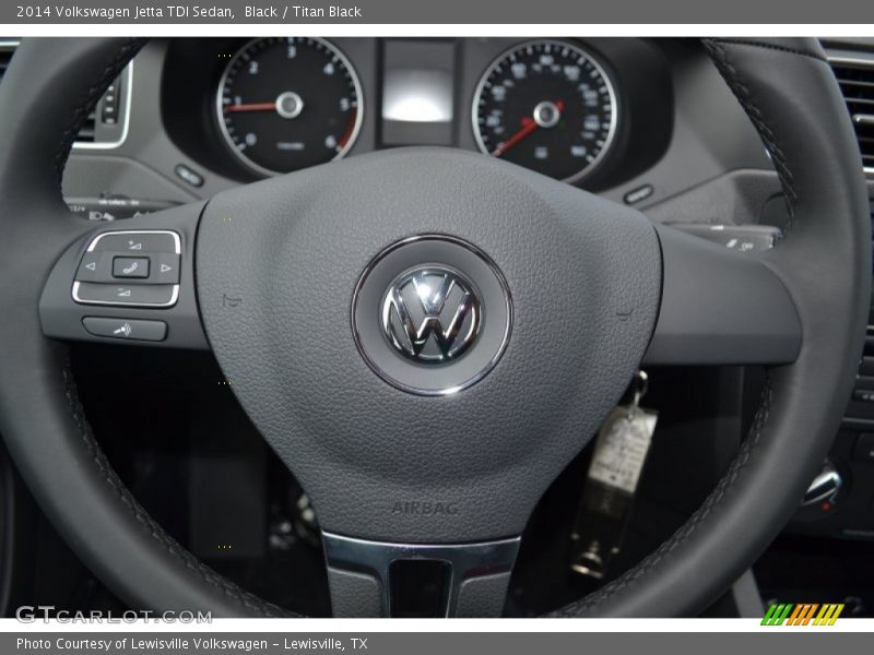 Black / Titan Black 2014 Volkswagen Jetta TDI Sedan