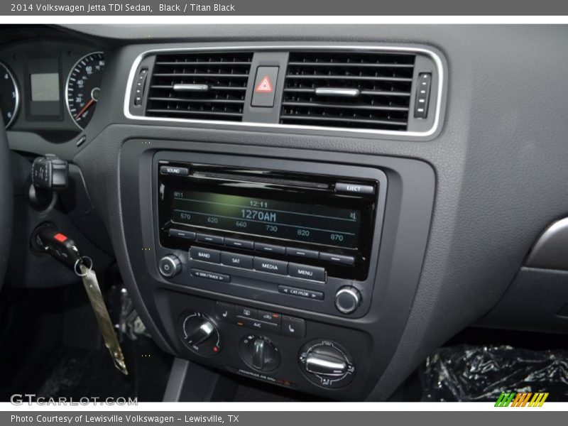 Black / Titan Black 2014 Volkswagen Jetta TDI Sedan