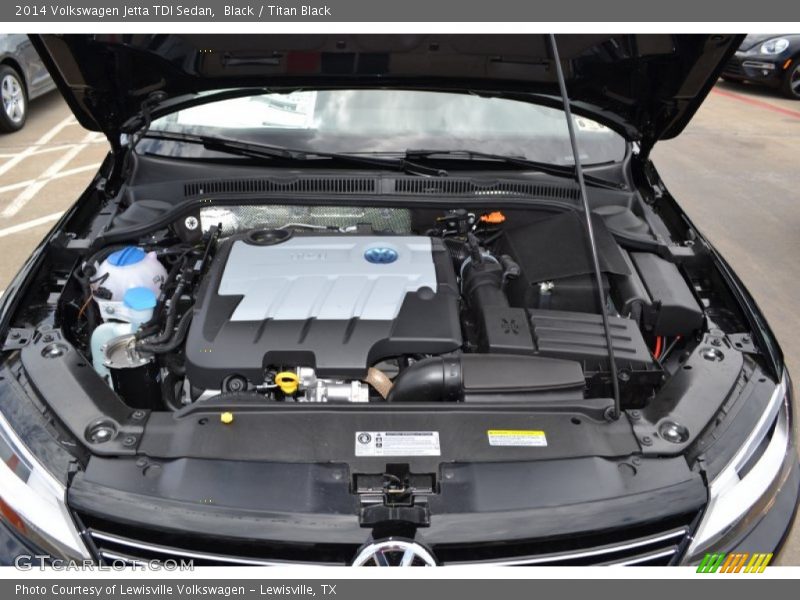 Black / Titan Black 2014 Volkswagen Jetta TDI Sedan