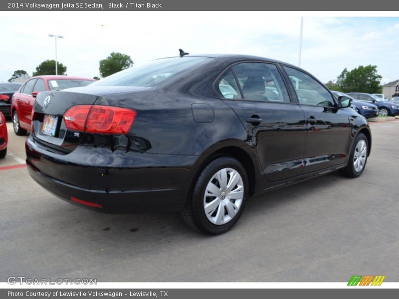 Black / Titan Black 2014 Volkswagen Jetta SE Sedan