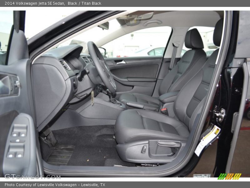 Black / Titan Black 2014 Volkswagen Jetta SE Sedan