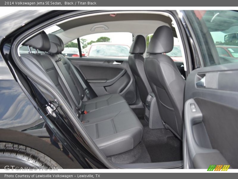 Black / Titan Black 2014 Volkswagen Jetta SE Sedan