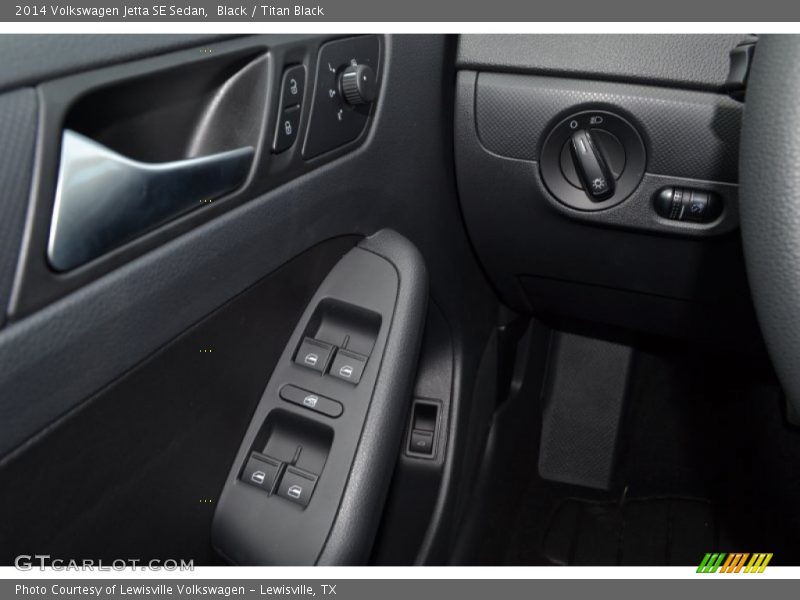 Black / Titan Black 2014 Volkswagen Jetta SE Sedan