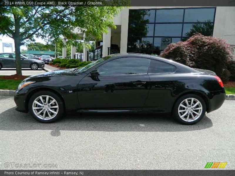  2014 Q60 Coupe AWD Black Obsidian