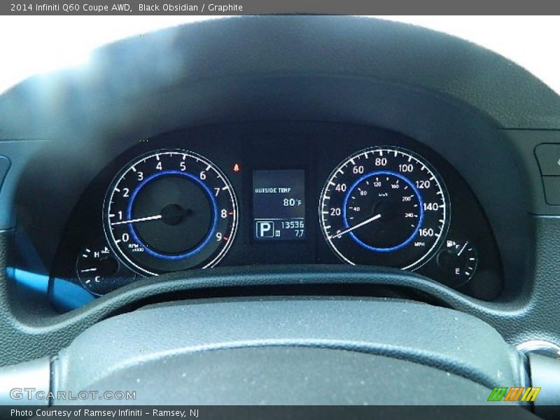  2014 Q60 Coupe AWD Coupe AWD Gauges