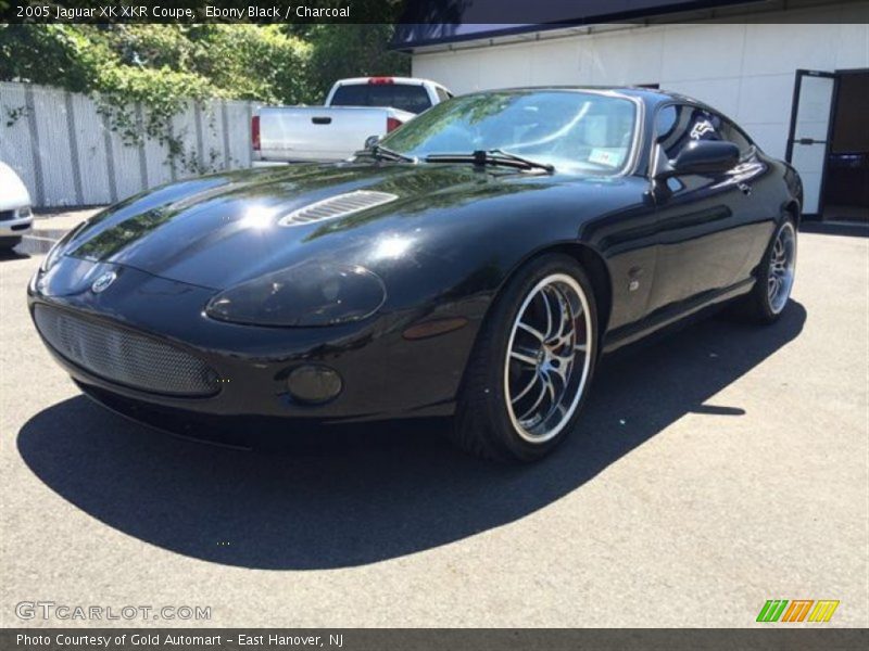 Ebony Black / Charcoal 2005 Jaguar XK XKR Coupe