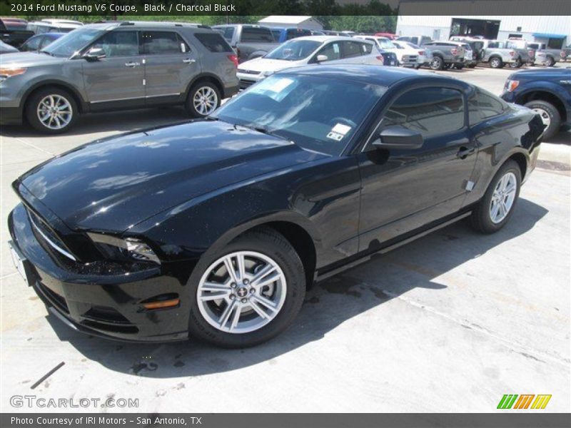Black / Charcoal Black 2014 Ford Mustang V6 Coupe