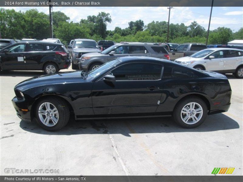 Black / Charcoal Black 2014 Ford Mustang V6 Coupe