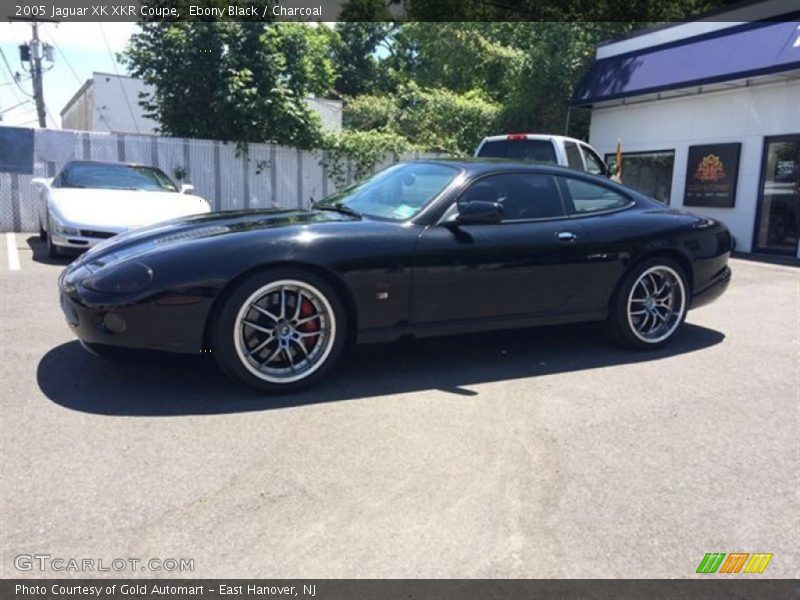Ebony Black / Charcoal 2005 Jaguar XK XKR Coupe