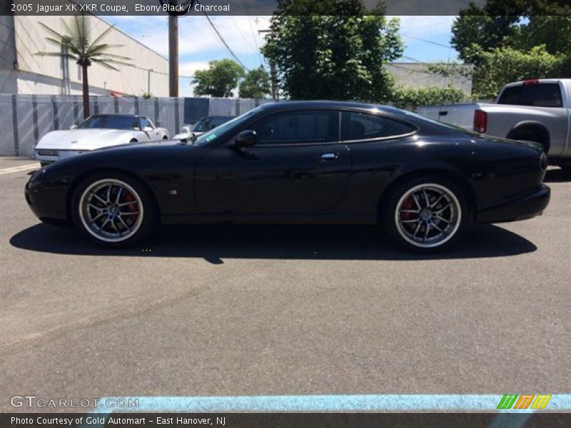 Ebony Black / Charcoal 2005 Jaguar XK XKR Coupe