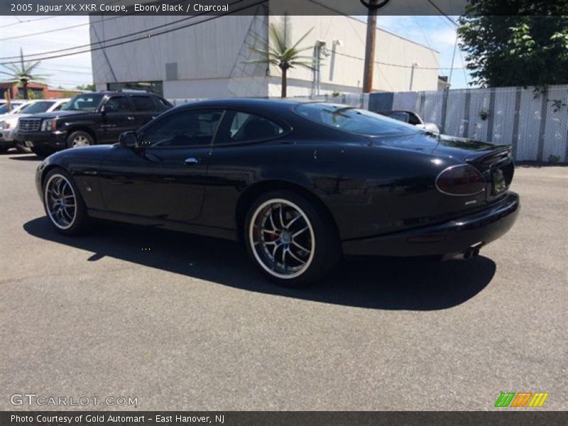 Ebony Black / Charcoal 2005 Jaguar XK XKR Coupe