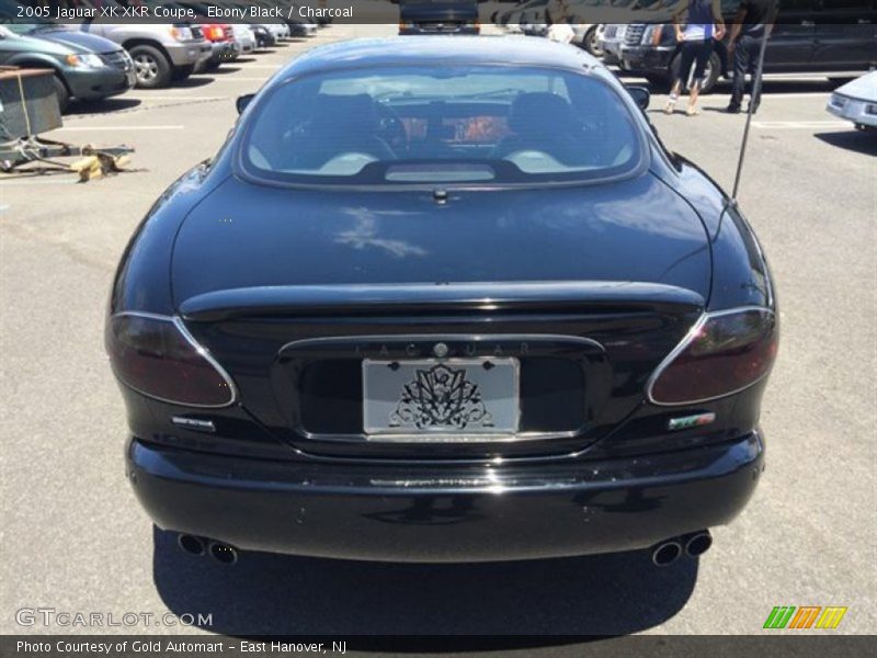 Ebony Black / Charcoal 2005 Jaguar XK XKR Coupe