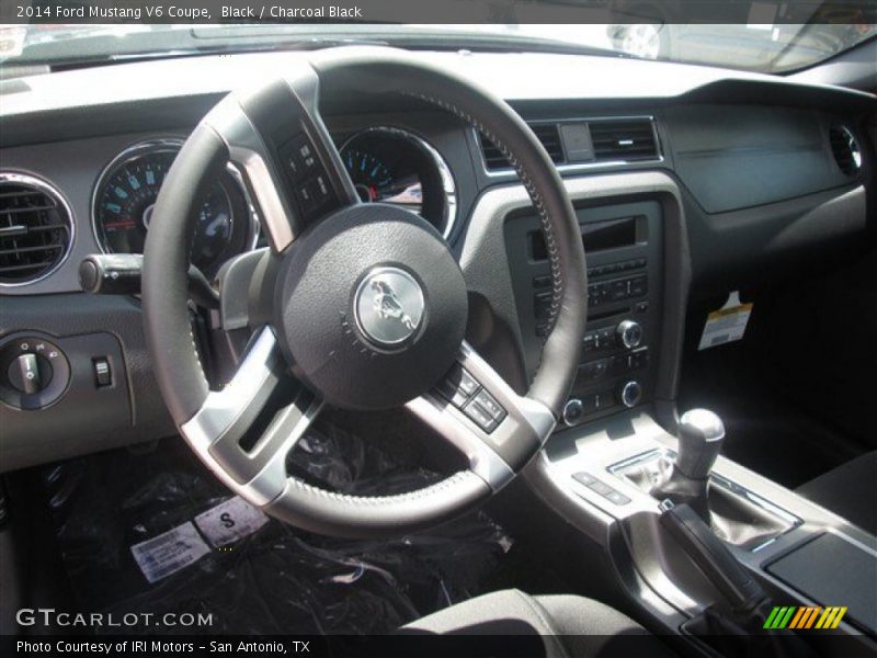 Black / Charcoal Black 2014 Ford Mustang V6 Coupe