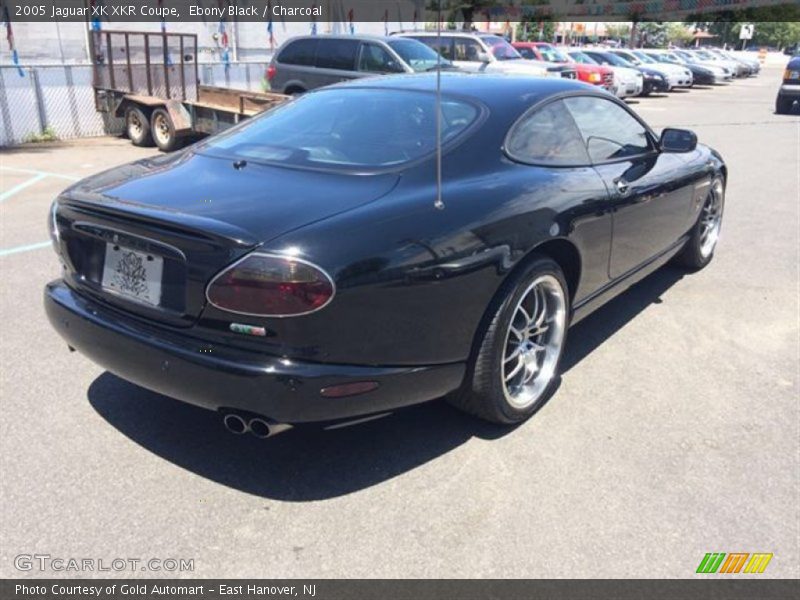 Ebony Black / Charcoal 2005 Jaguar XK XKR Coupe