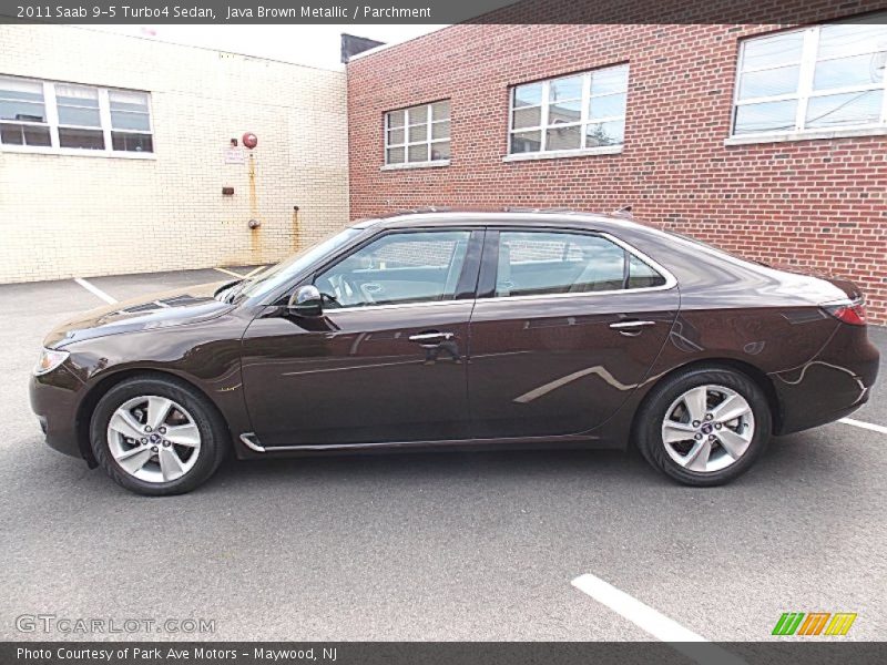 Java Brown Metallic / Parchment 2011 Saab 9-5 Turbo4 Sedan