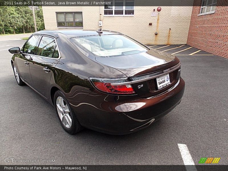 Java Brown Metallic / Parchment 2011 Saab 9-5 Turbo4 Sedan