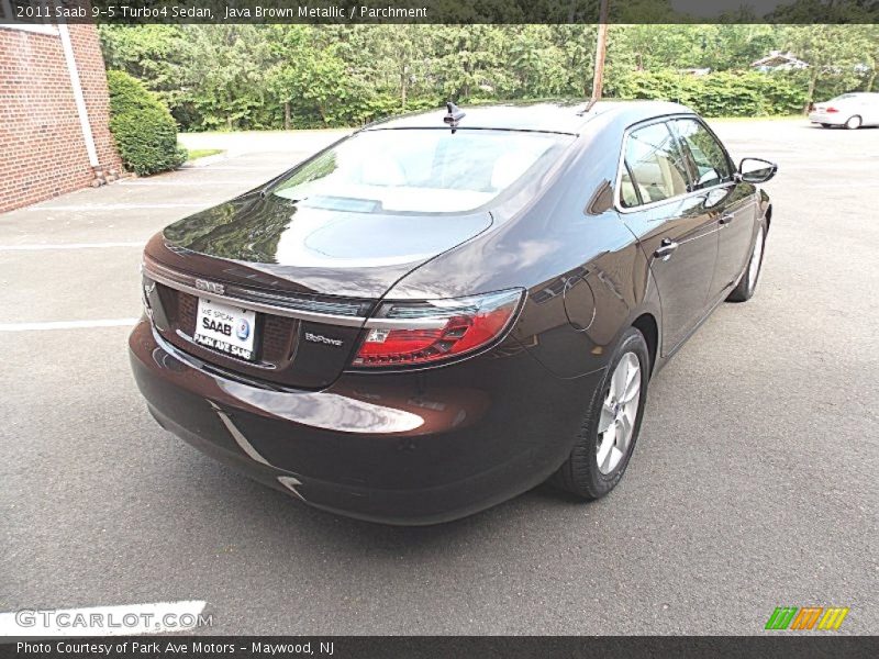 Java Brown Metallic / Parchment 2011 Saab 9-5 Turbo4 Sedan