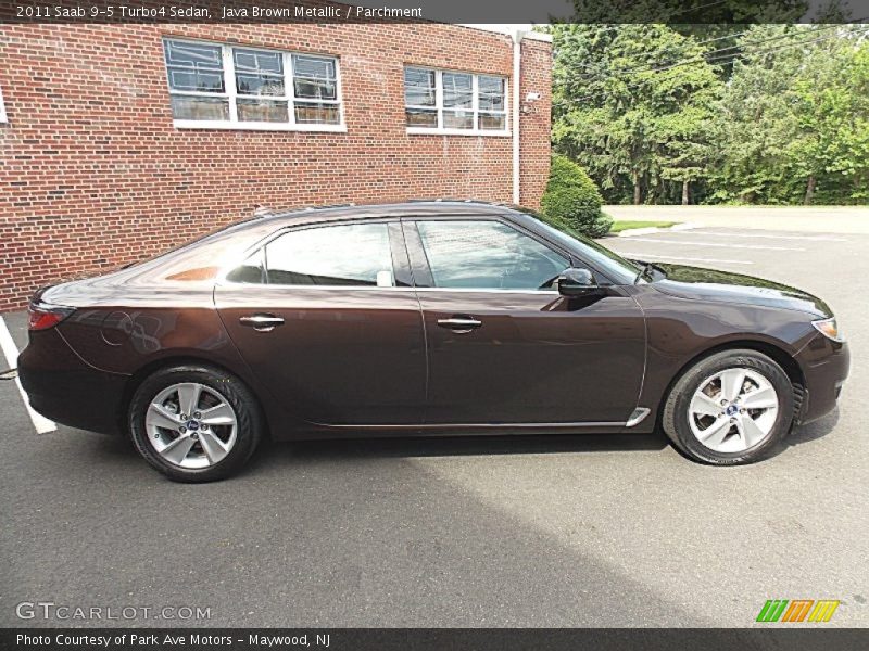 Java Brown Metallic / Parchment 2011 Saab 9-5 Turbo4 Sedan