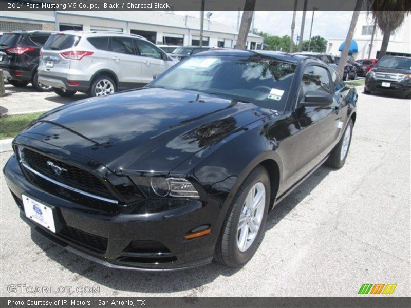 Black / Charcoal Black 2014 Ford Mustang V6 Coupe