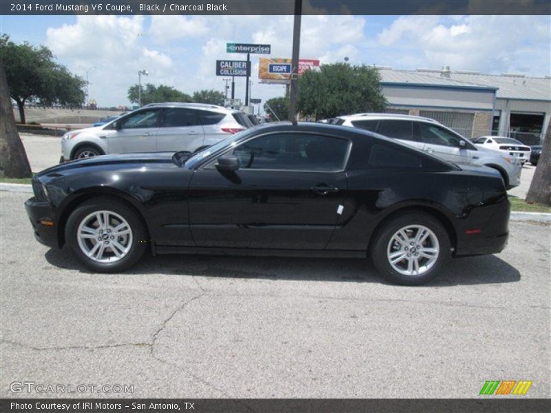 Black / Charcoal Black 2014 Ford Mustang V6 Coupe