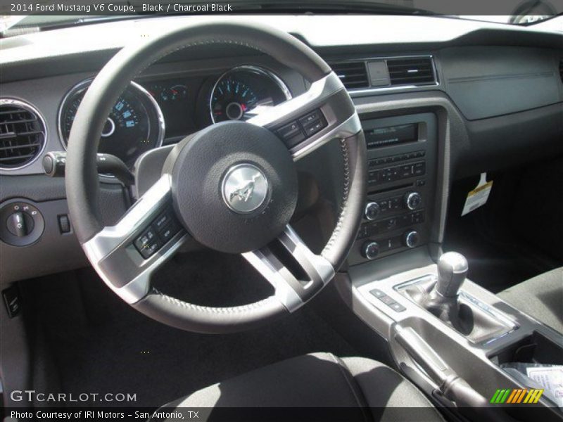 Black / Charcoal Black 2014 Ford Mustang V6 Coupe