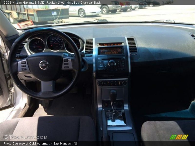 Radiant Silver Metallic / Charcoal Black 2008 Nissan Maxima 3.5 SE