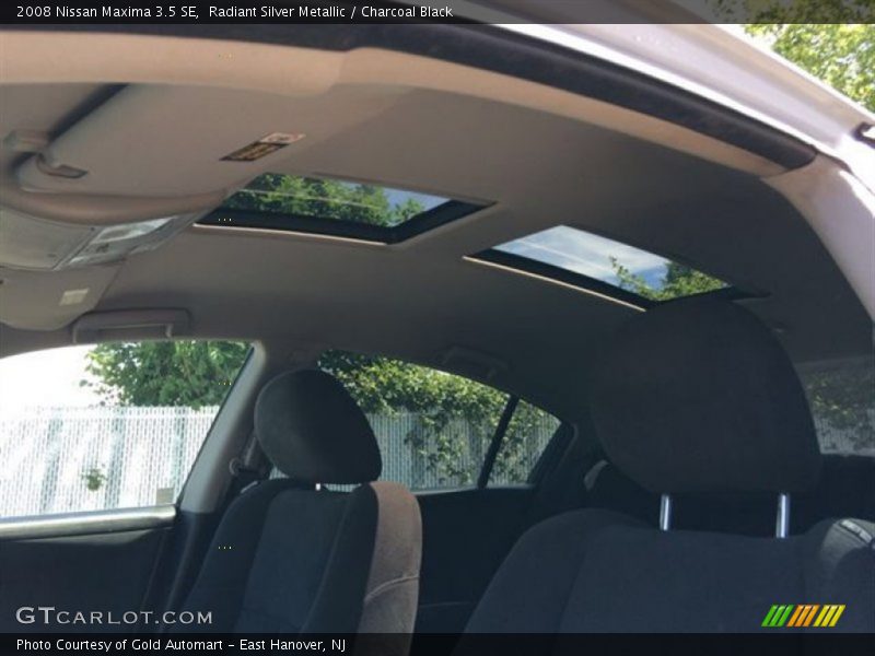 Radiant Silver Metallic / Charcoal Black 2008 Nissan Maxima 3.5 SE
