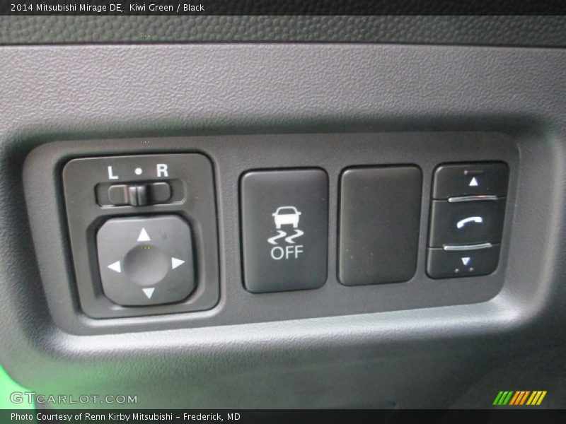 Kiwi Green / Black 2014 Mitsubishi Mirage DE