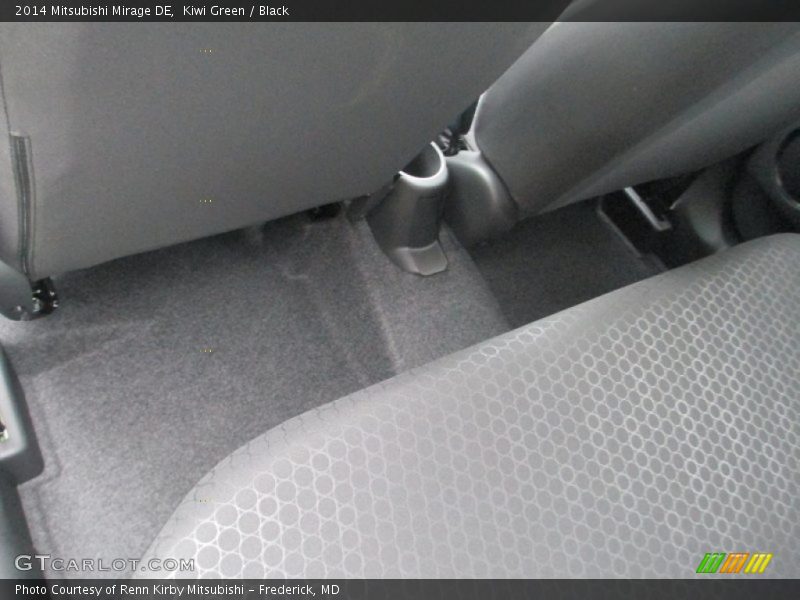 Kiwi Green / Black 2014 Mitsubishi Mirage DE