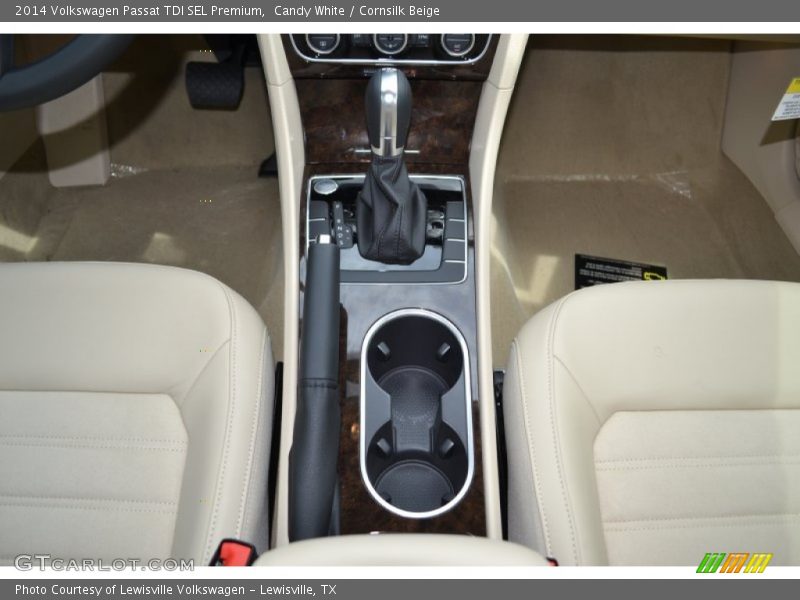 Candy White / Cornsilk Beige 2014 Volkswagen Passat TDI SEL Premium