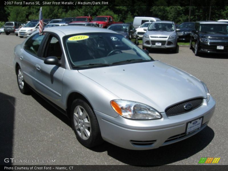 Silver Frost Metallic / Medium/Dark Flint 2007 Ford Taurus SE