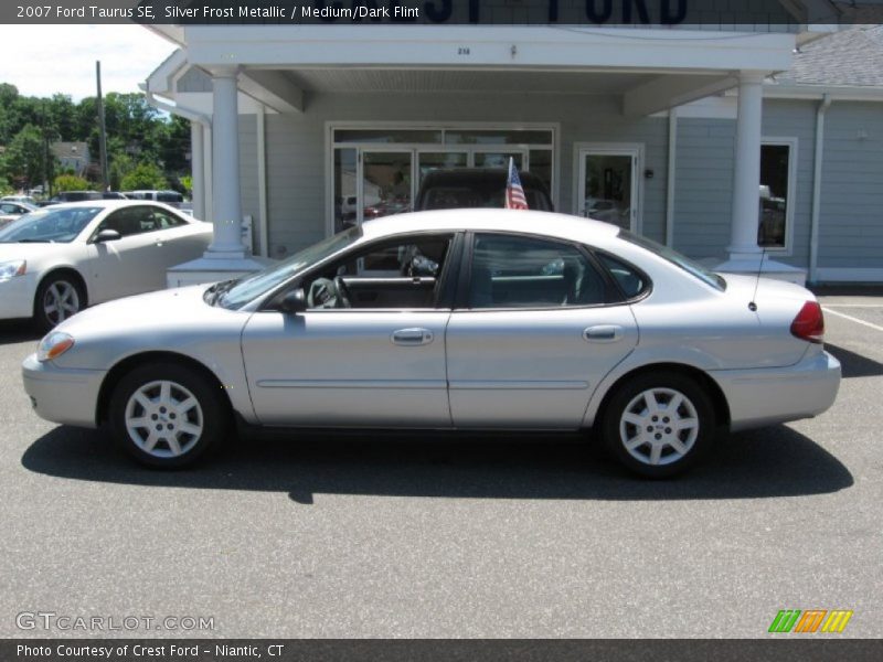 Silver Frost Metallic / Medium/Dark Flint 2007 Ford Taurus SE