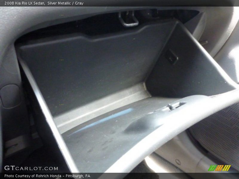 Silver Metallic / Gray 2008 Kia Rio LX Sedan