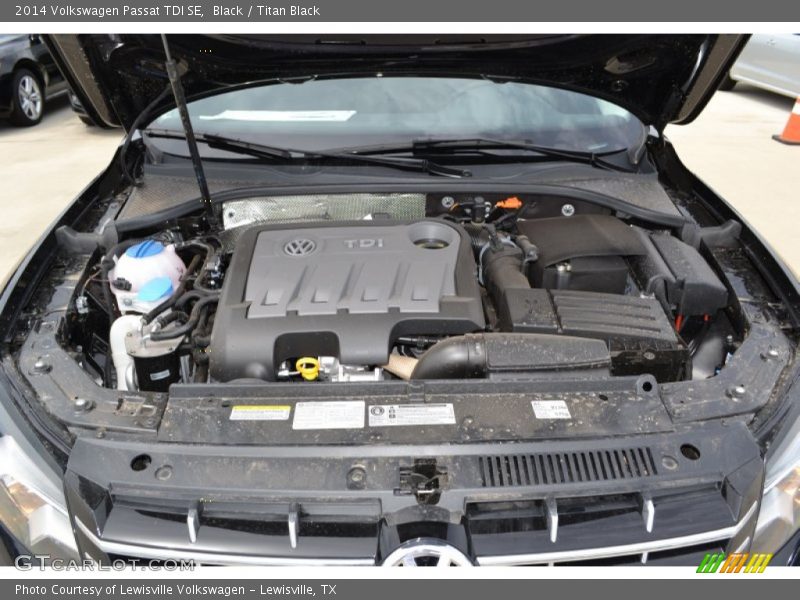 Black / Titan Black 2014 Volkswagen Passat TDI SE