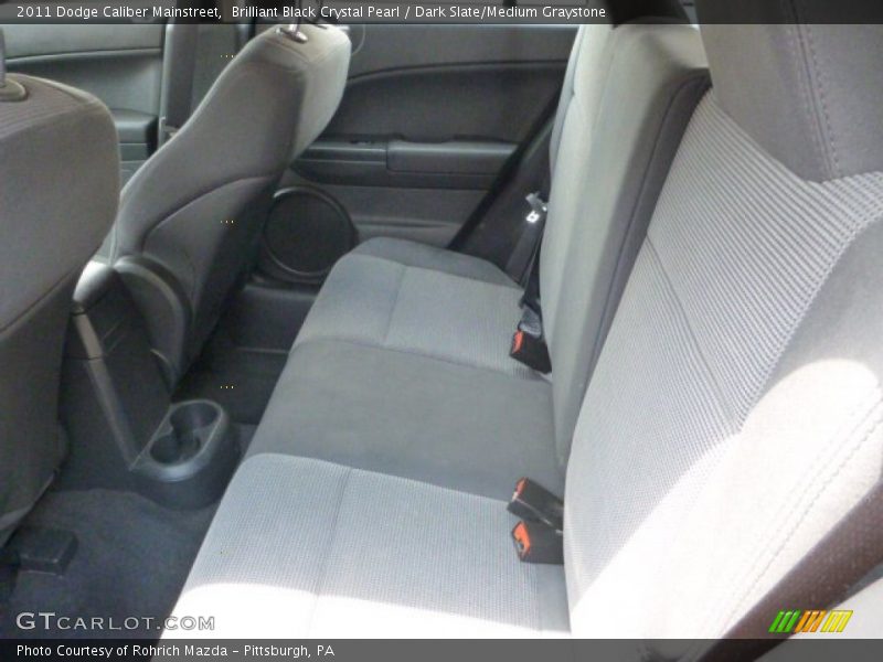 Brilliant Black Crystal Pearl / Dark Slate/Medium Graystone 2011 Dodge Caliber Mainstreet