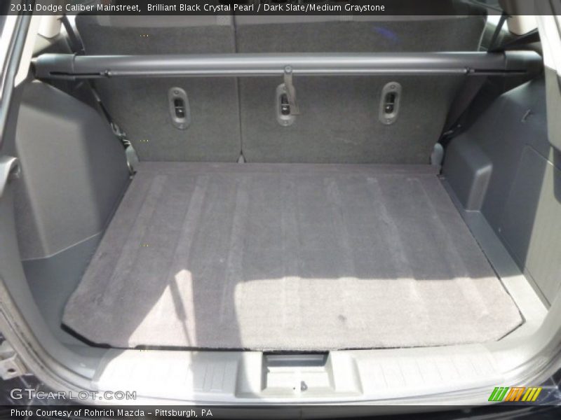 Brilliant Black Crystal Pearl / Dark Slate/Medium Graystone 2011 Dodge Caliber Mainstreet