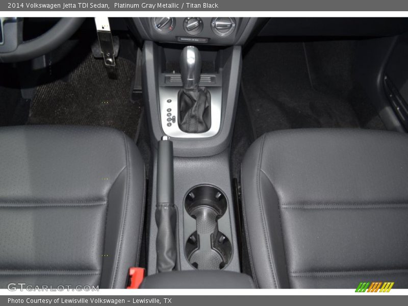 Platinum Gray Metallic / Titan Black 2014 Volkswagen Jetta TDI Sedan