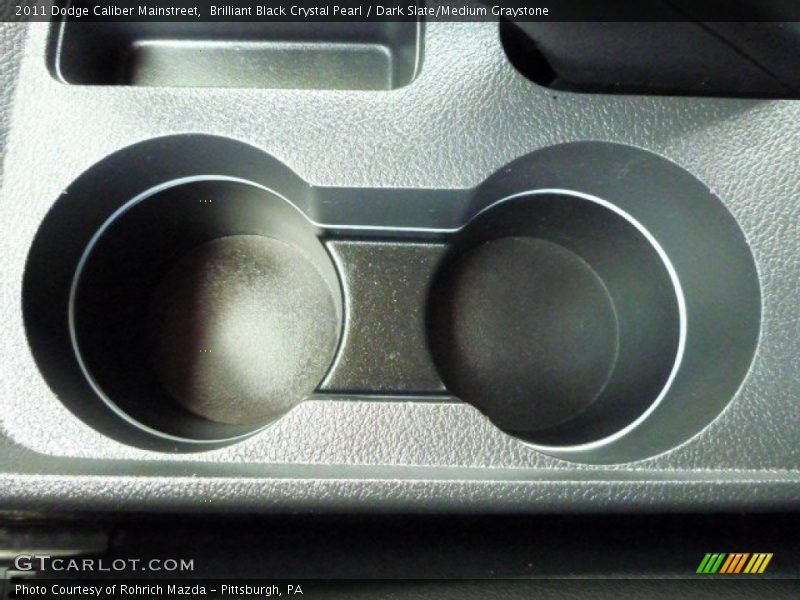 Brilliant Black Crystal Pearl / Dark Slate/Medium Graystone 2011 Dodge Caliber Mainstreet