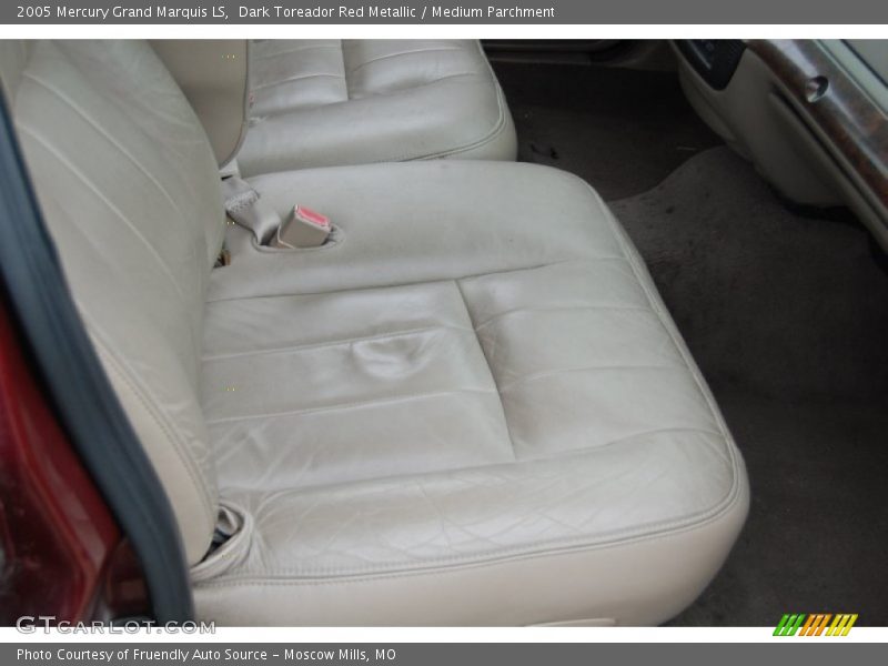 Dark Toreador Red Metallic / Medium Parchment 2005 Mercury Grand Marquis LS