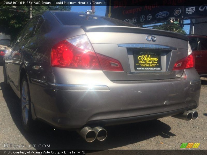 Liquid Platinum Metallic / Graphite 2008 Infiniti M 35x AWD Sedan