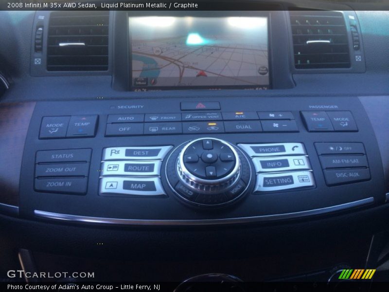 Liquid Platinum Metallic / Graphite 2008 Infiniti M 35x AWD Sedan