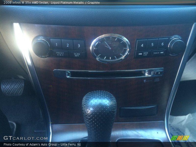 Liquid Platinum Metallic / Graphite 2008 Infiniti M 35x AWD Sedan