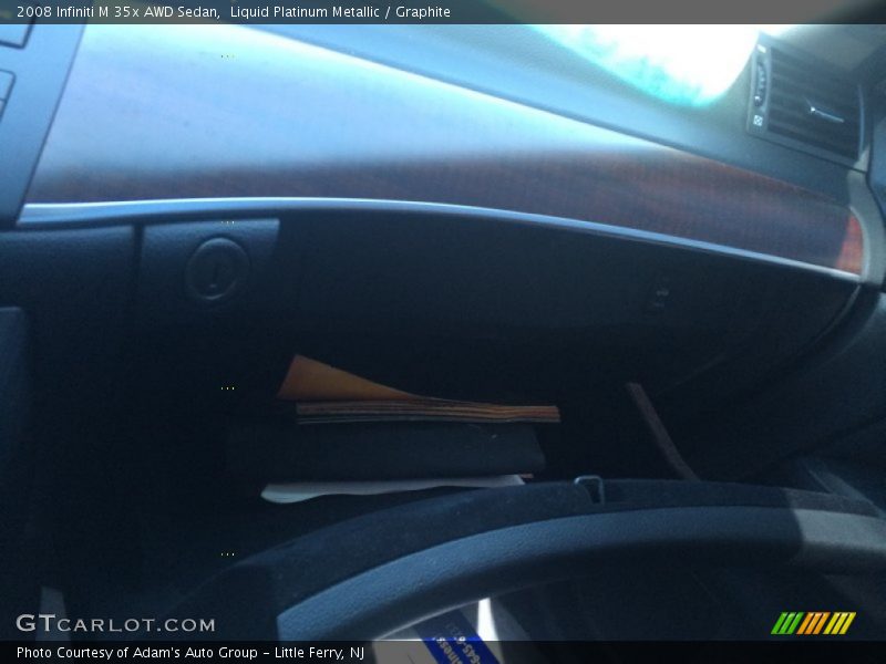 Liquid Platinum Metallic / Graphite 2008 Infiniti M 35x AWD Sedan