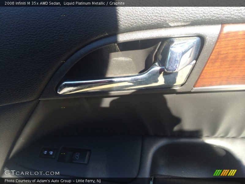 Liquid Platinum Metallic / Graphite 2008 Infiniti M 35x AWD Sedan