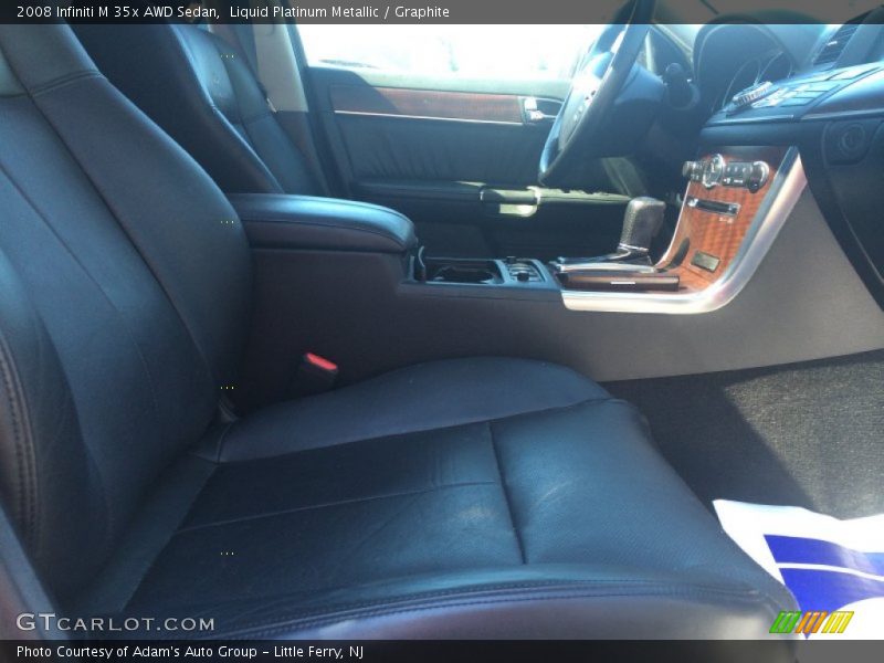 Liquid Platinum Metallic / Graphite 2008 Infiniti M 35x AWD Sedan
