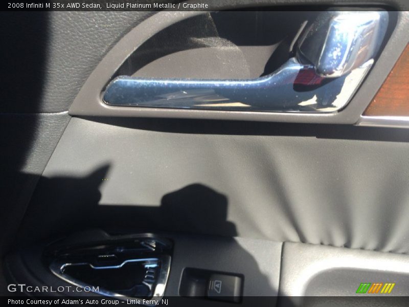 Liquid Platinum Metallic / Graphite 2008 Infiniti M 35x AWD Sedan