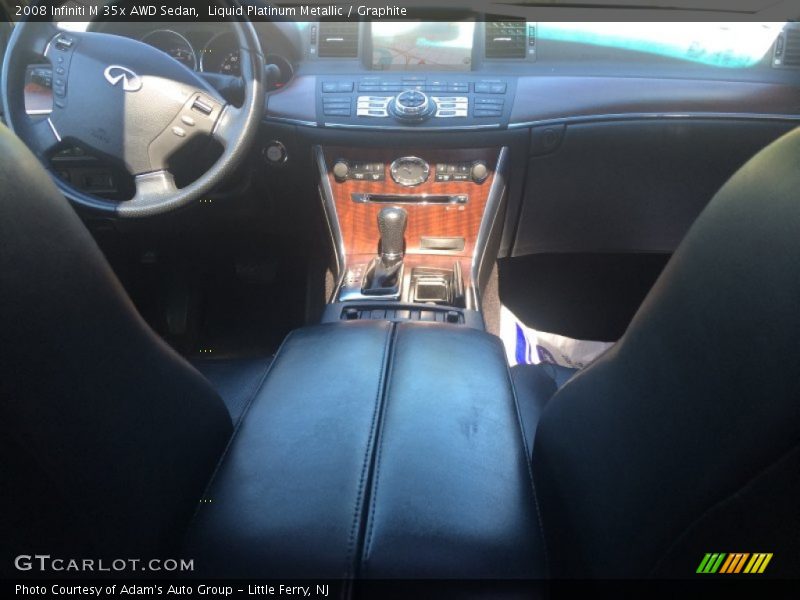 Liquid Platinum Metallic / Graphite 2008 Infiniti M 35x AWD Sedan