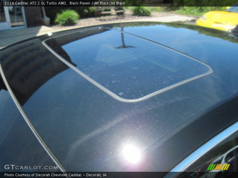 Black Raven / Jet Black/Jet Black 2014 Cadillac ATS 2.0L Turbo AWD
