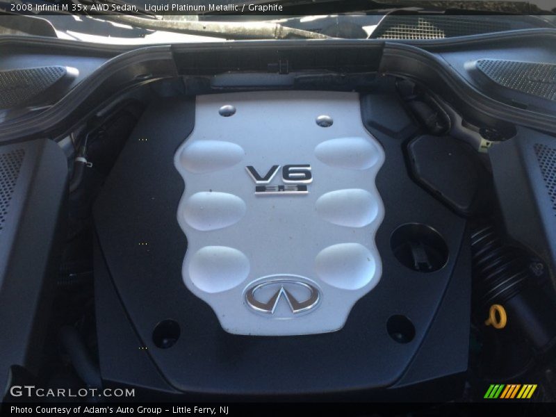 Liquid Platinum Metallic / Graphite 2008 Infiniti M 35x AWD Sedan
